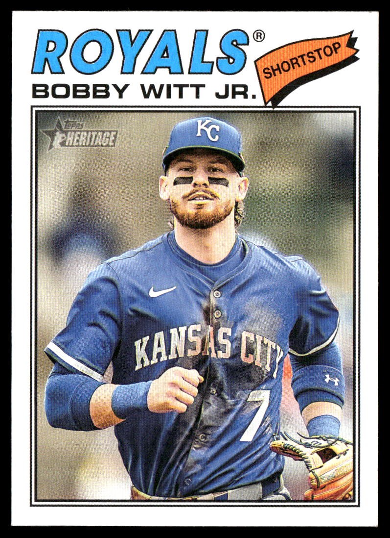 2026 Topps Heritage #160 Bobby Witt Jr.