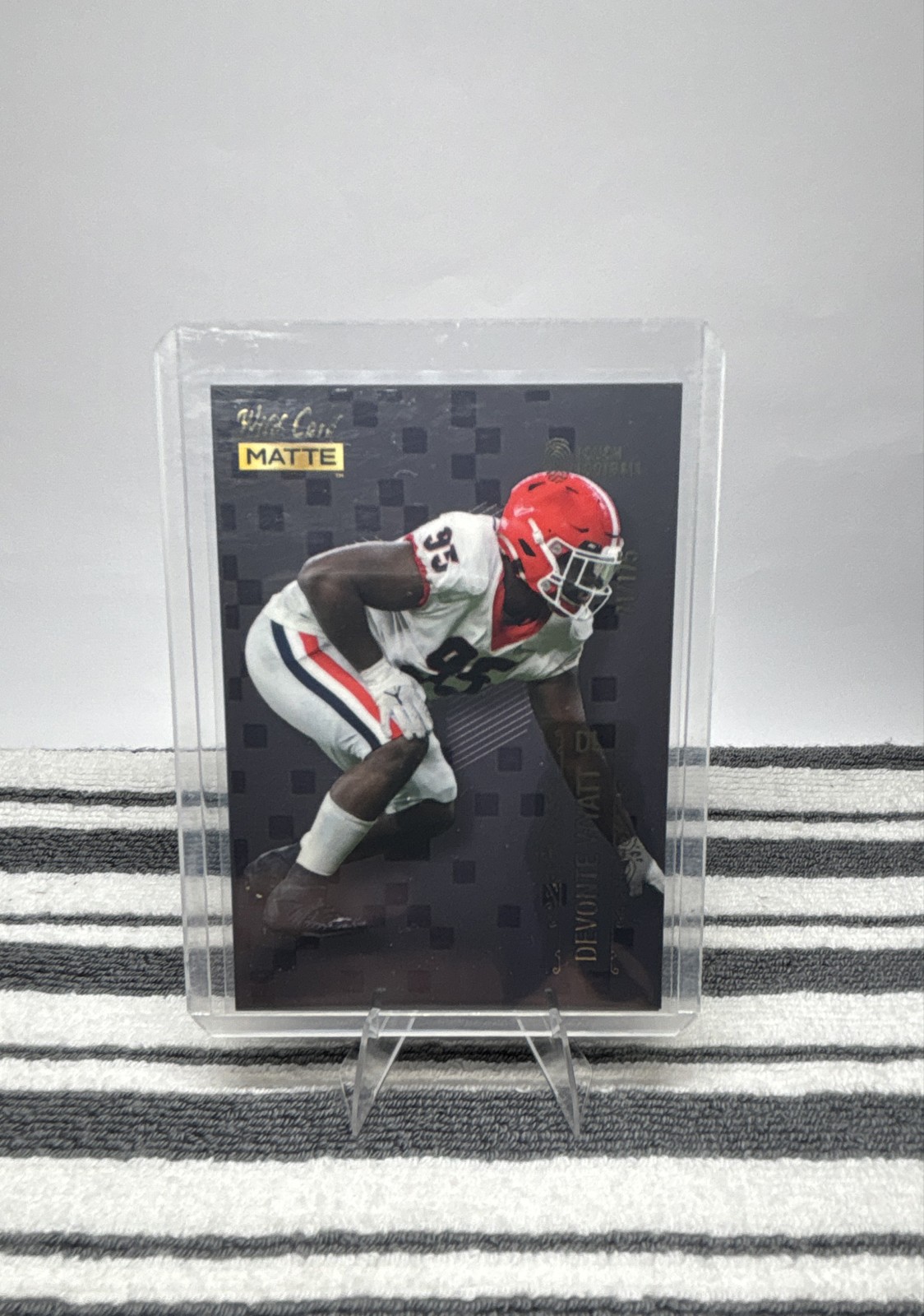 2022 Wild Card MATTE – Devonte Wyatt #MB-37 Black Squares /175 (RC)