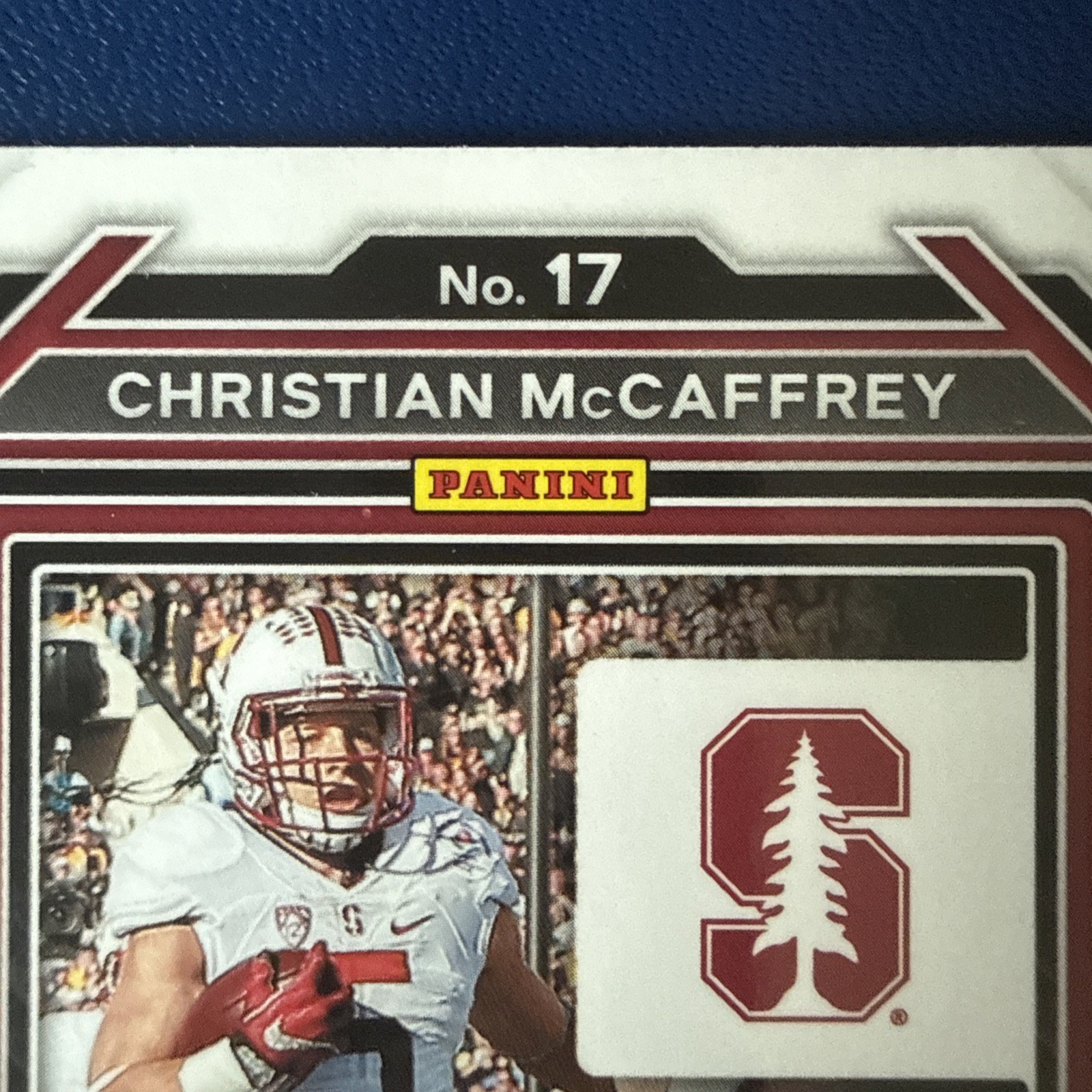 2023 Panini Prizm Draft Picks – Christian McCaffrey #17 Ruby Wave Prizm