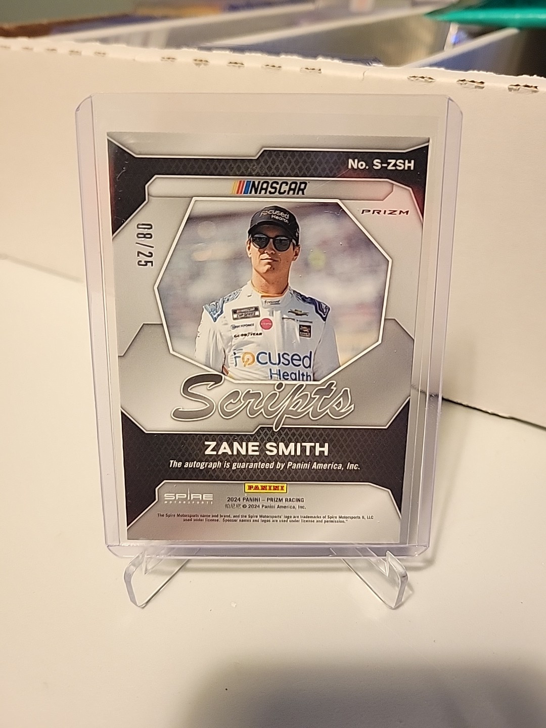 2024 Prizm Scripts Auto Mojo Prizm – Zane Smith – 08/25 – Spire Motorsports