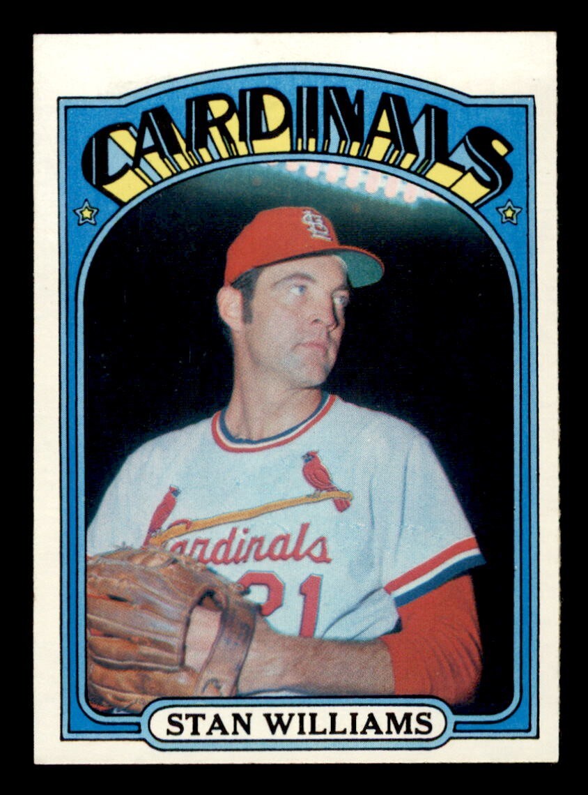 1972 Topps Baseball #9 Stan Williams NM *d4