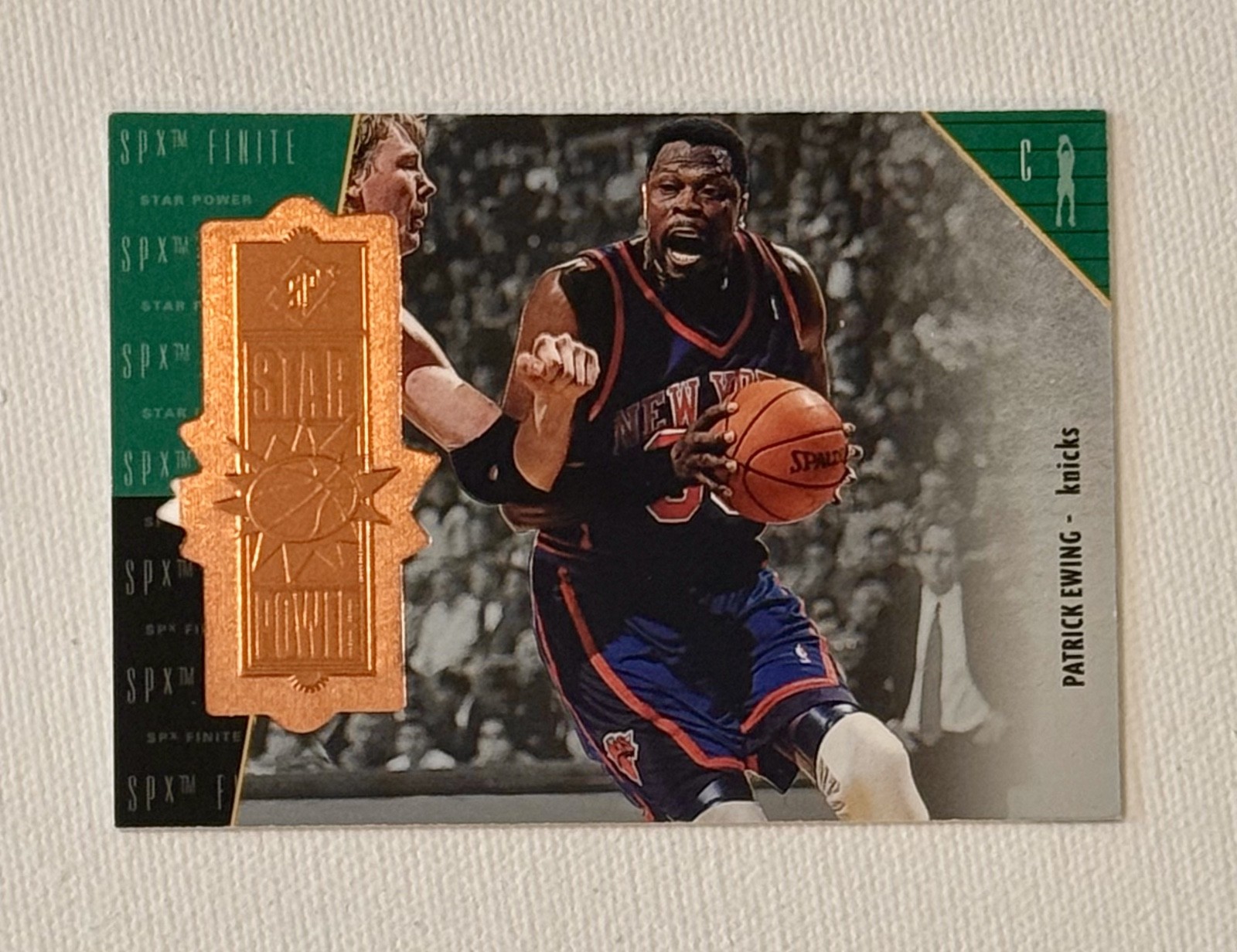 1998-99 SPx Finite /5400 Star Power Patrick Ewing #137 SP HOF Numbered ‘98