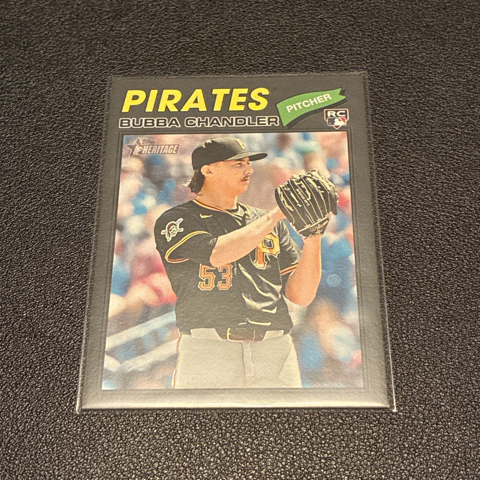 2026 Topps Heritage – Bubba Chandler #265 Dark Gray Border (RC)