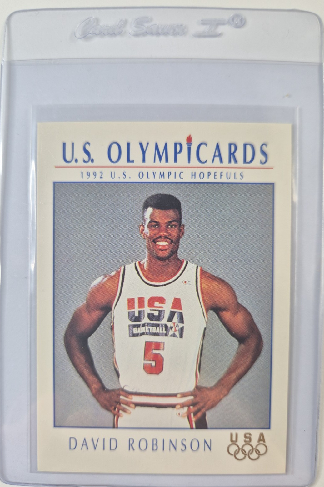 1992 Impel U.S. Olympicards – David Robinson #16, Gem Mint 10, Quick Grade