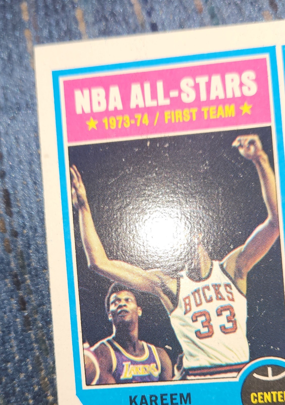 1974-75 Topps – Kareem Abdul-Jabbar #1