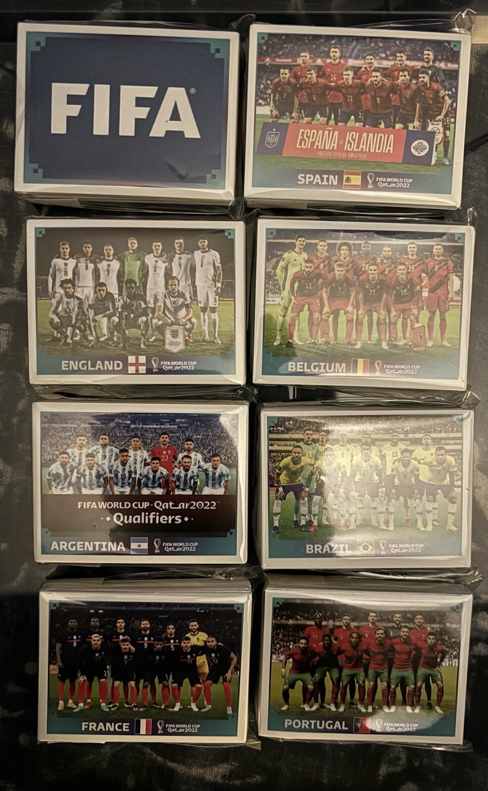 Qatar 2022 Panini USA version Complete White border set ONLY