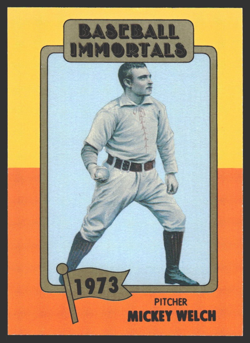 Mickey Welch #140c 1980-87 SSPC HOF New York Giants