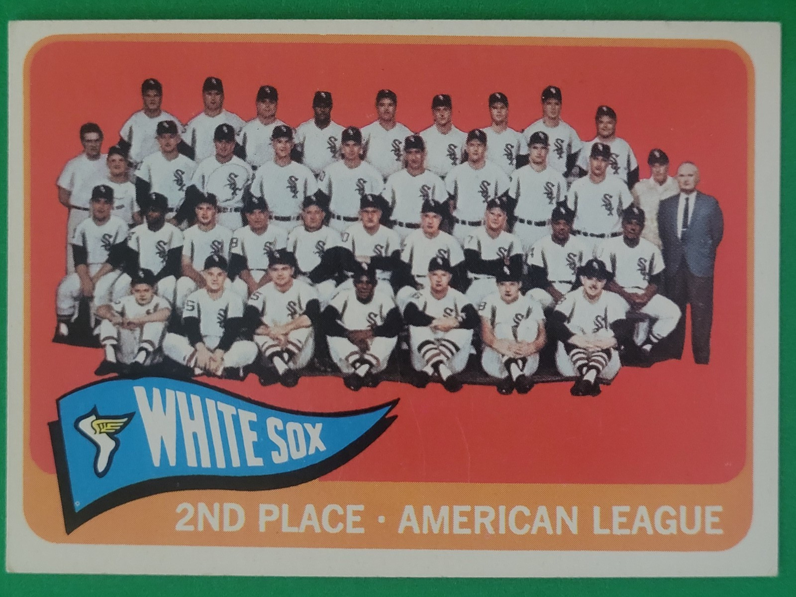 1965 Topps Chicago White Sox Team Card #234 EXMT Bron Vintage Sports