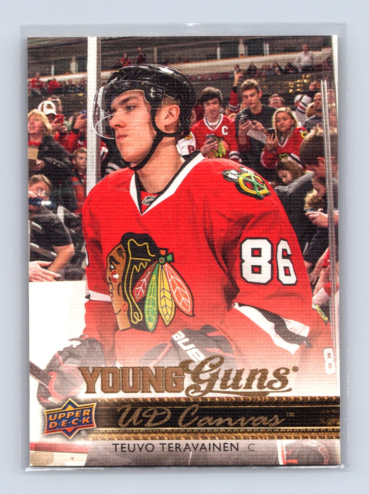 2014-15 Upper Deck – Ud Canvas Young Guns Teuvo Teravainen #C98 (RC) Rookie
