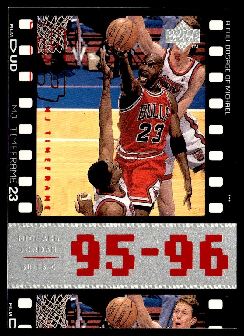 1998-99 Upper Deck MJ Timeframe Michael Jordan Chicago Bulls #80