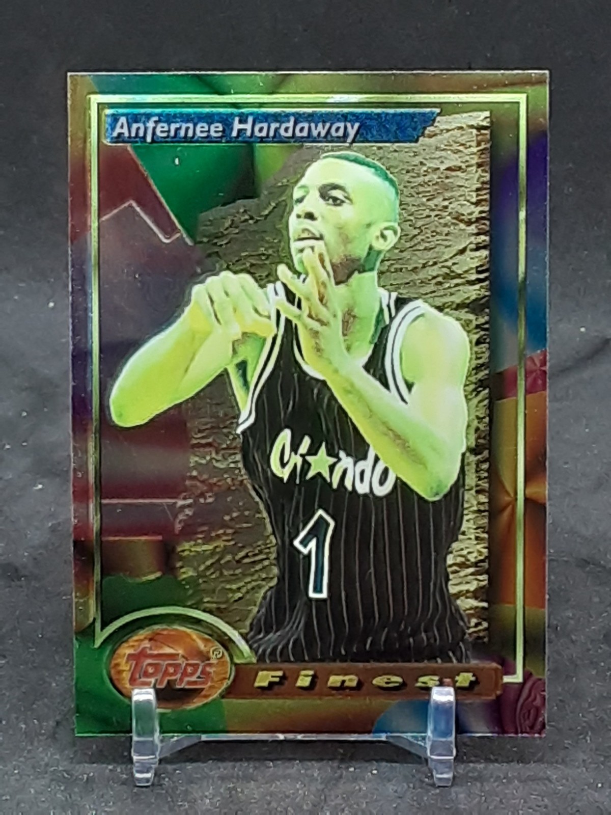 ANFERNEE HARDAWAY 1993-94 TOPPS FINEST RC MAGIC QQ