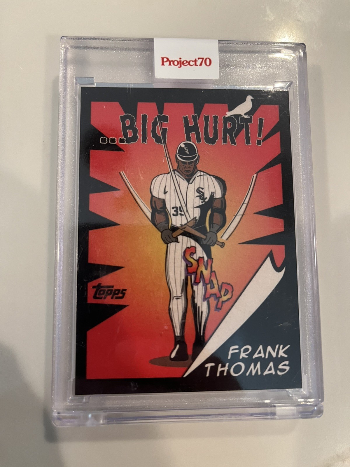2021 TOPPS PROJECT 70 #780 FRANK THOMAS CHICAGO WHITE SOX JEFF STAPLE PR /675 SP
