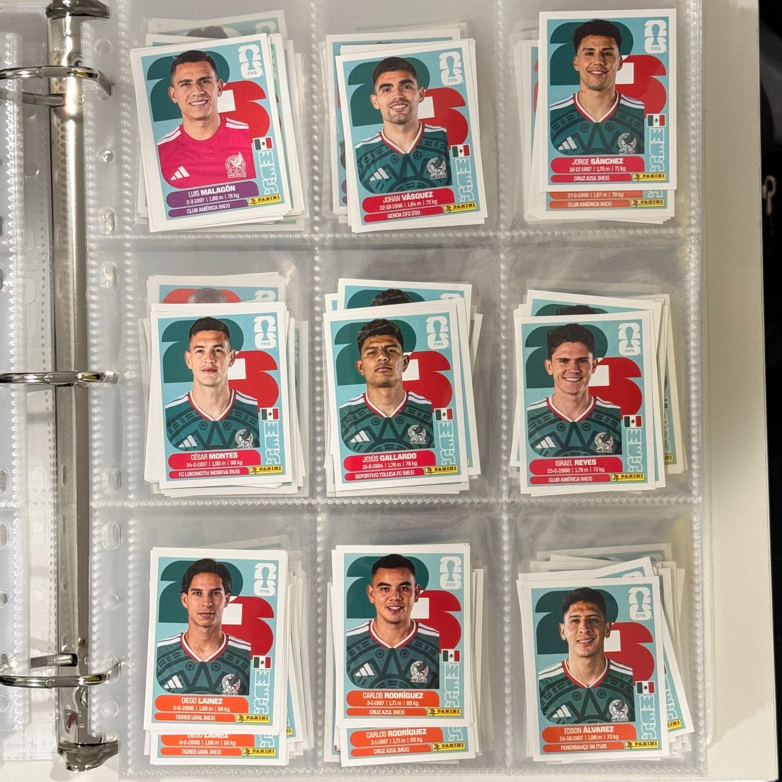 2026 Panini FIFA World Cup Sticker Collection Complete Lot Builder FWC Group A-C