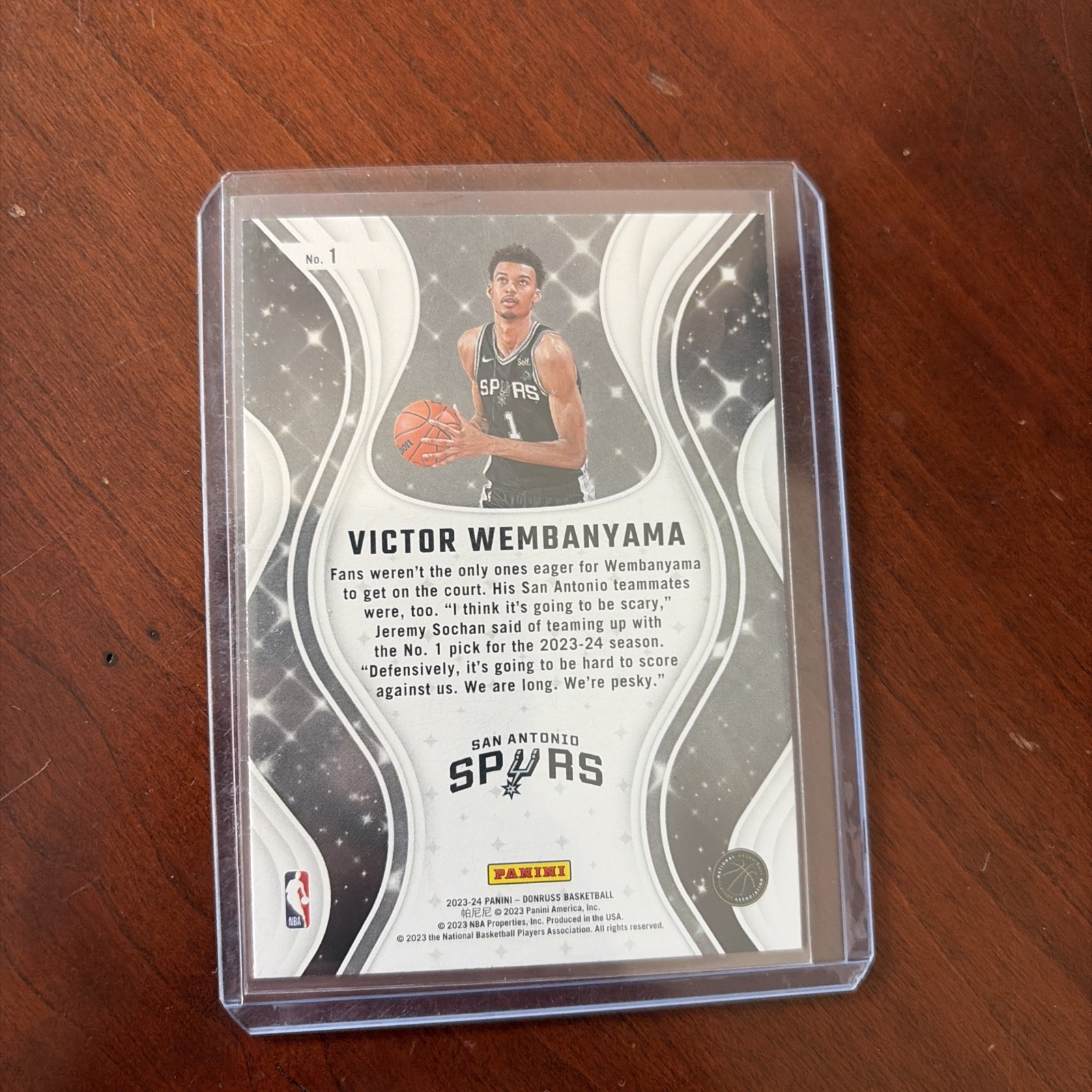 2023-24 Panini Donruss – Magicians Victor Wembanyama #1 (RC)