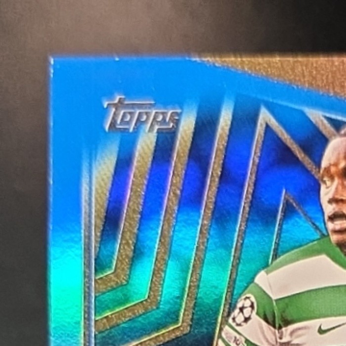 2025 Topps UEFA CC Geovany Quenda #95 Future Stars Blue Foil /150
