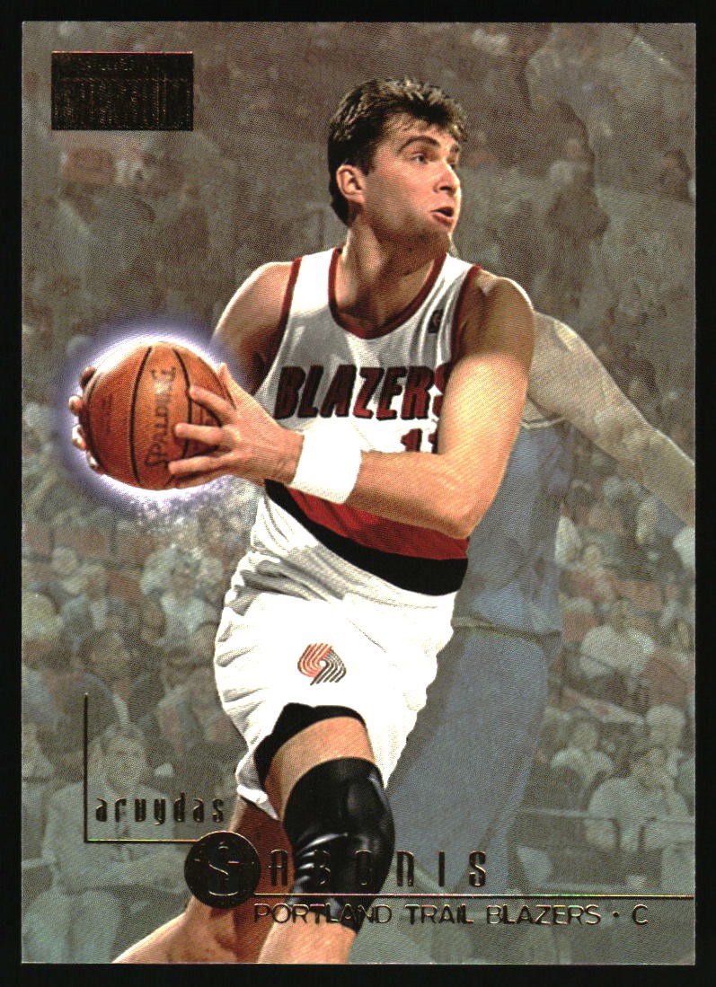 1996-97 SkyBox Premium Arvydas Sabonis #96 Portland Trail Blazers