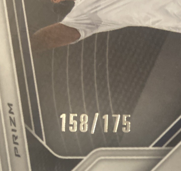 2024-25 Panini Prizm Black #d /175 White Prizm SP Insert Naz Reid Hornets