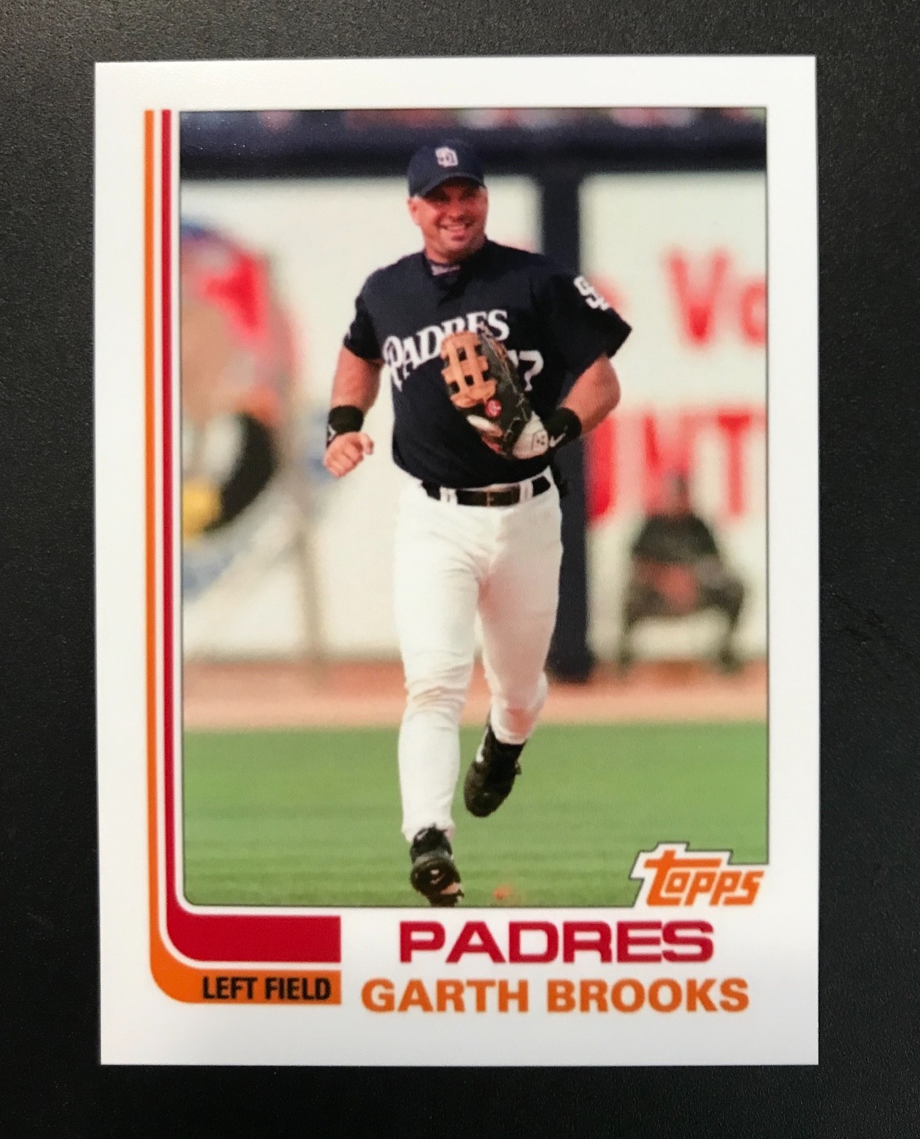 1999 Garth Brooks SD Padres MLB Spring Training Baseball Card Rookie RC