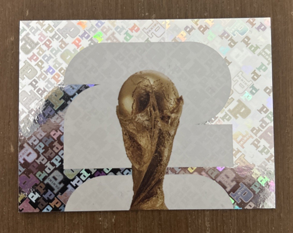 Panini FIFA World Cup 2026 FWC1 Trophy Logo Holo Foil Sticker Rare