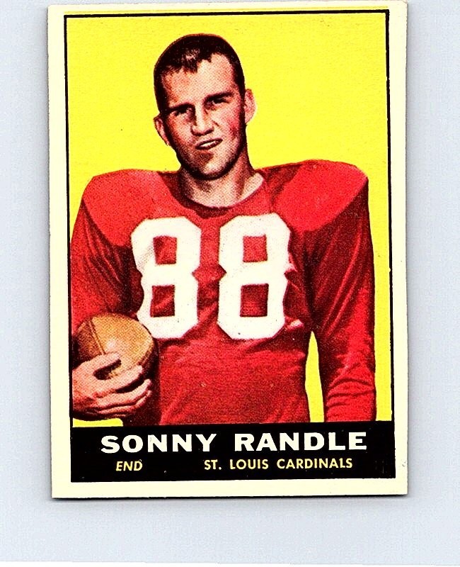 1961 TOPPS FOOTBALL #118 SONNY RANDLE EXMT TN
