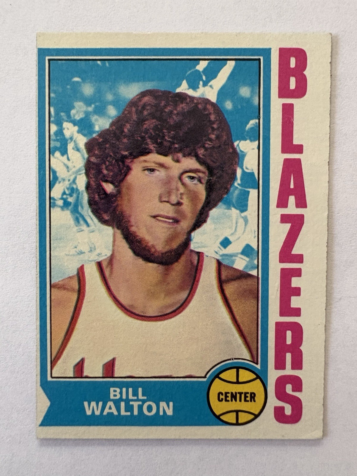 1974-75 Topps #39 Bill Walton RC Portland Trailblazers