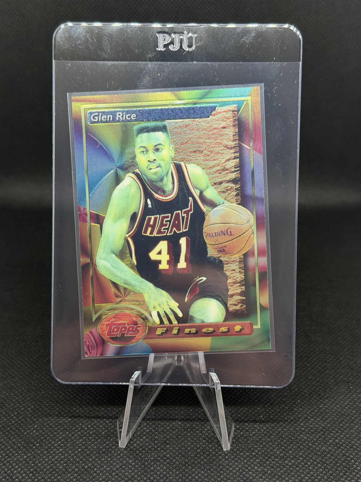 1993-94 Topps Finest – Glen Rice #15