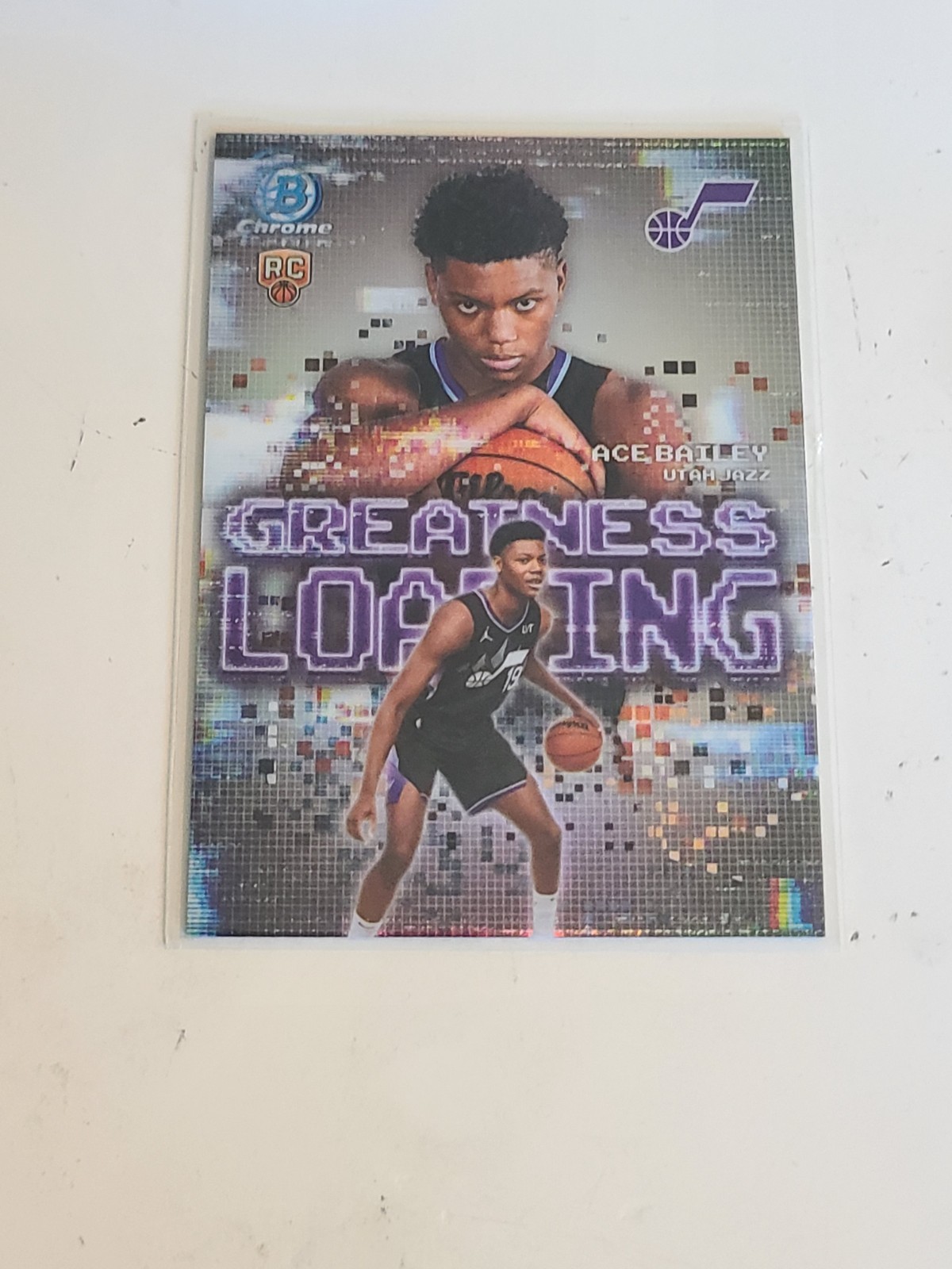 Ace Bailey 25-26 Bowman Greatness Loading Refractor #GL-5 Utah Jazz
