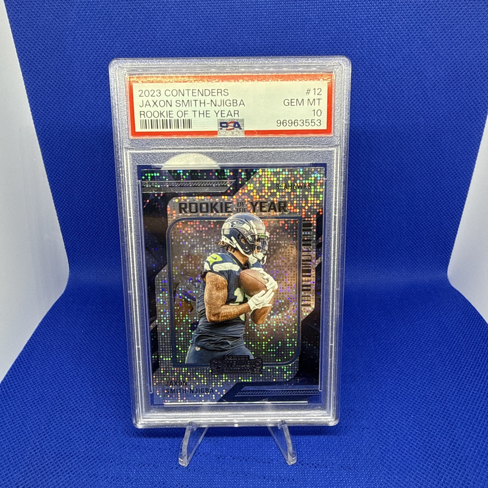 2023 Panini Contenders – Rookie Contenders Jaxon Smith-Njigba #12 (RC) Pop 2🔥💎
