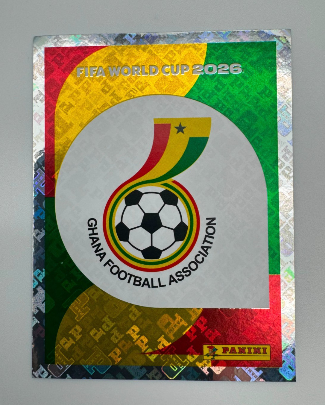 2026 100% Authentic Panini FIFA World Cup Ghana Stickers Pick Team Logo Players