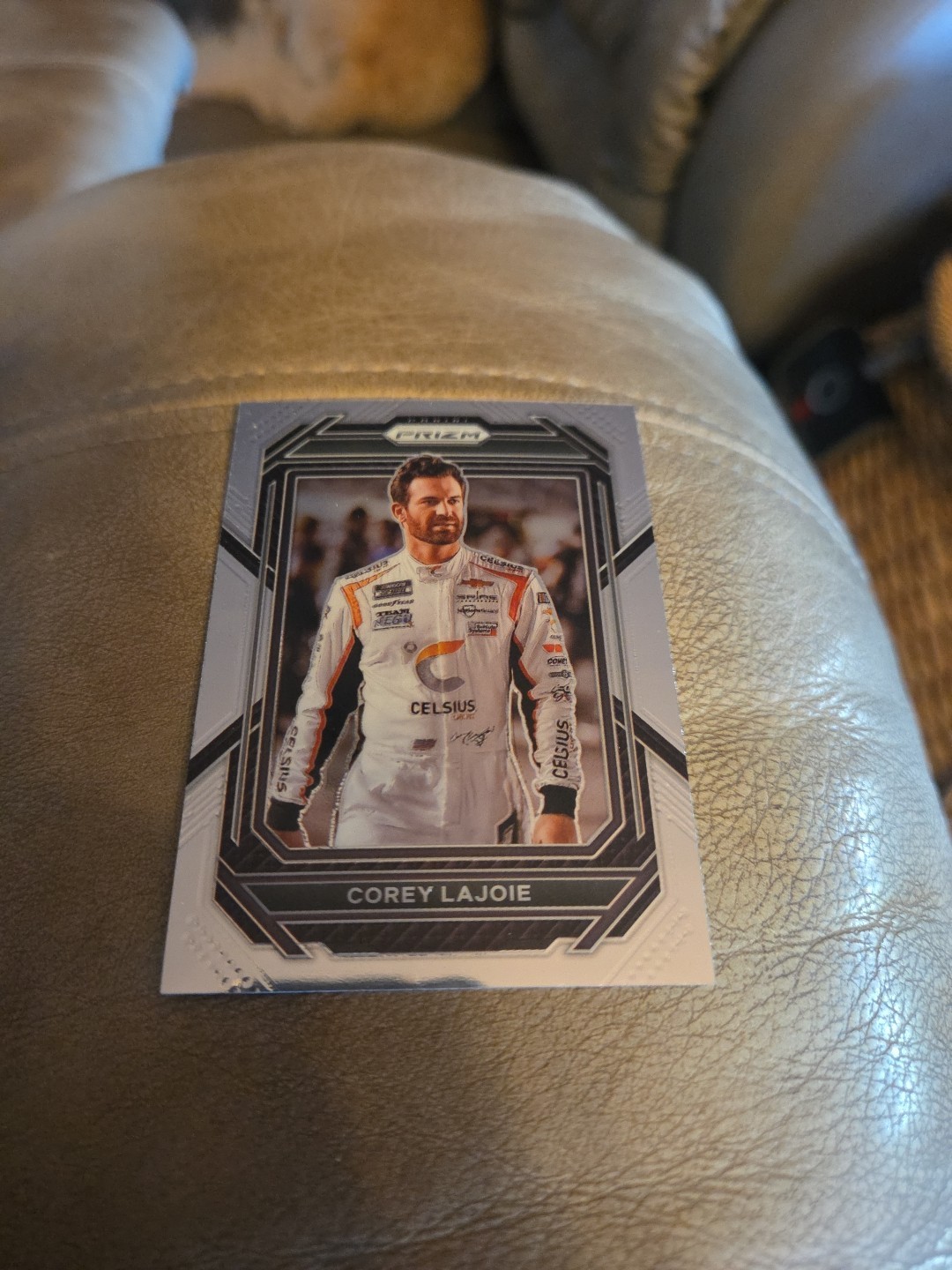 2023 Panini Prizm #20 Corey LaJoie Card Spire Motorsports