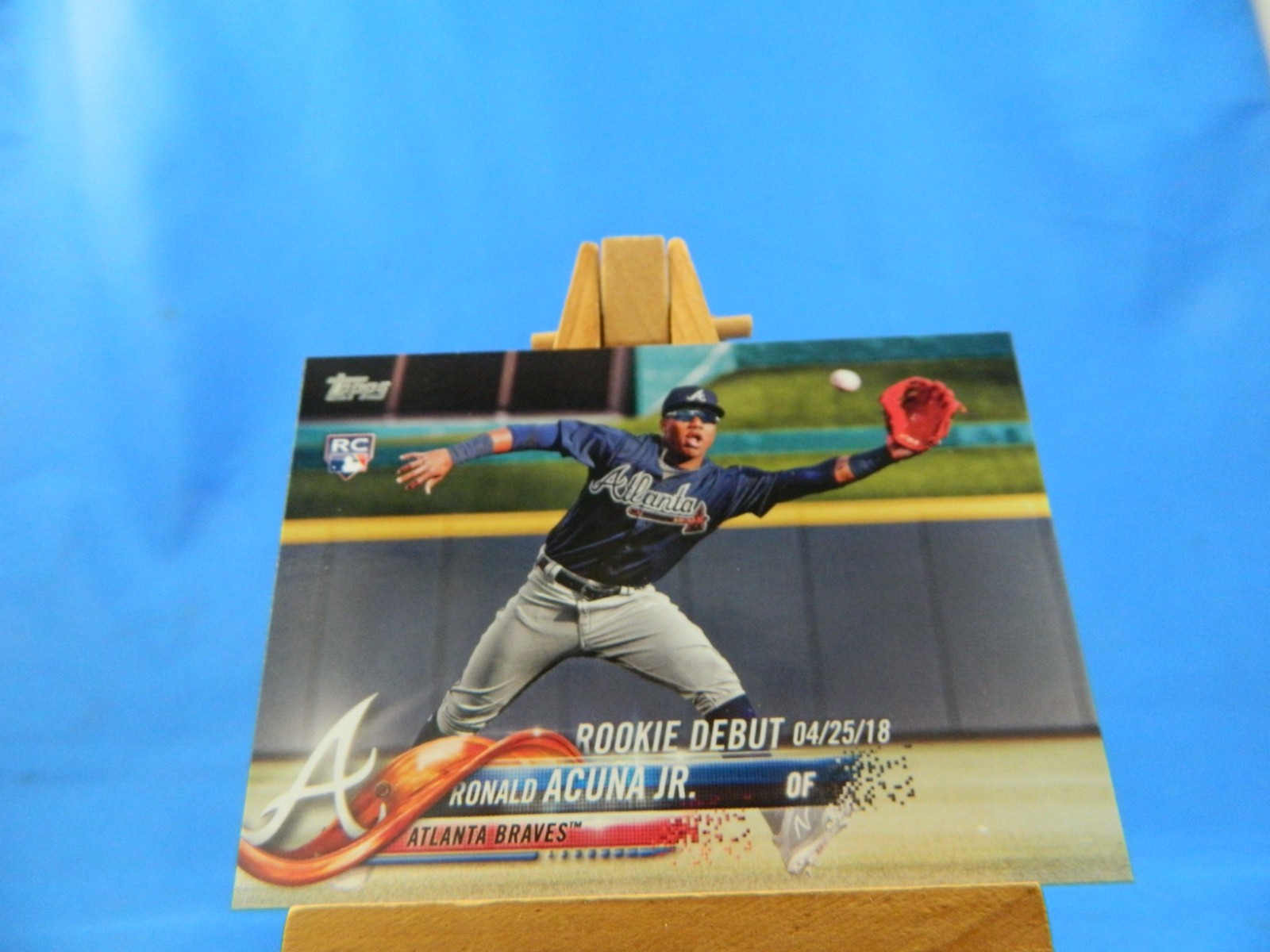 Ronald Acuna Jr Topps Update 2018 RC Rookie US252 US 252