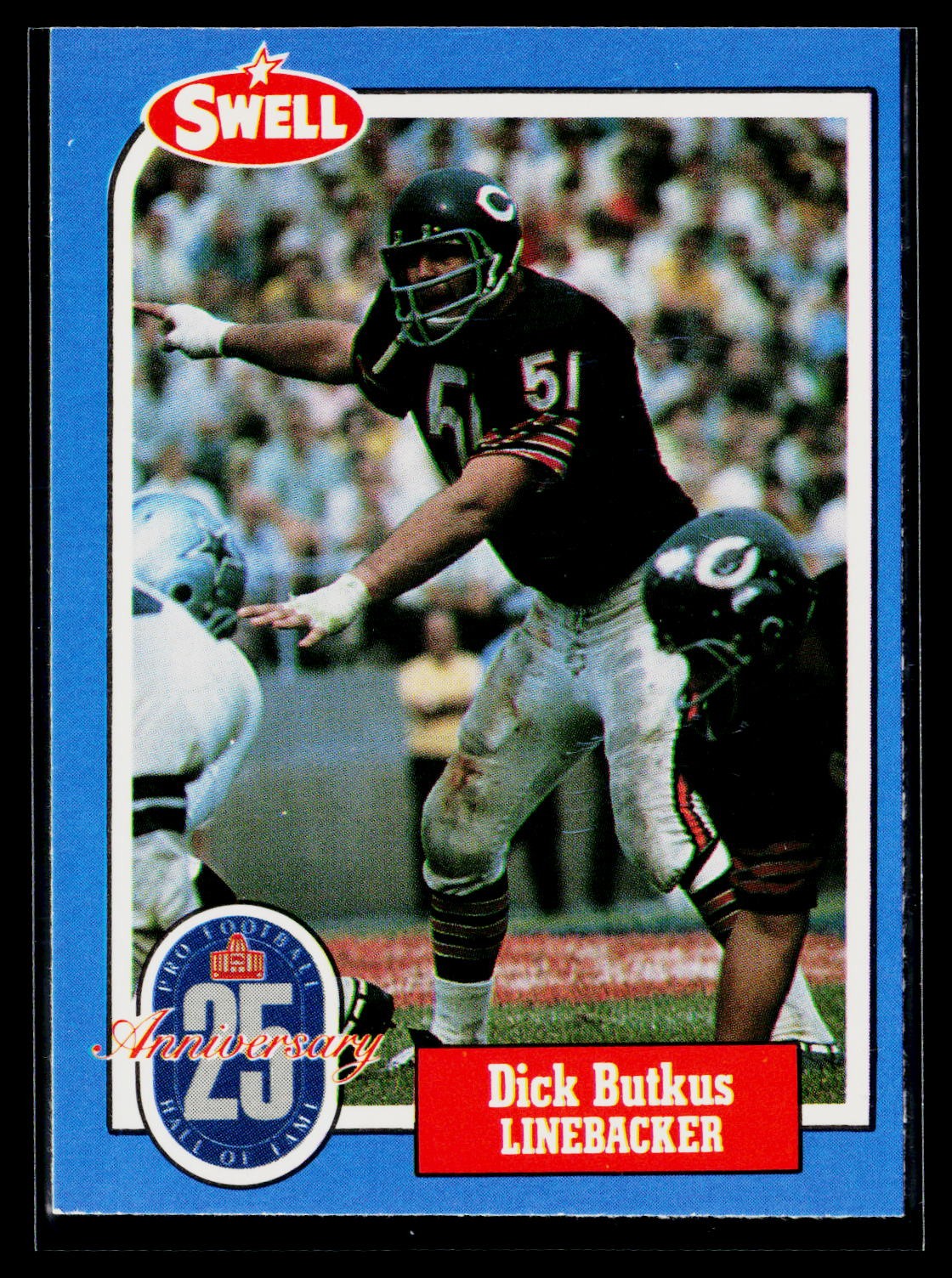 1988 Swell Greats #36 Dick Butkus