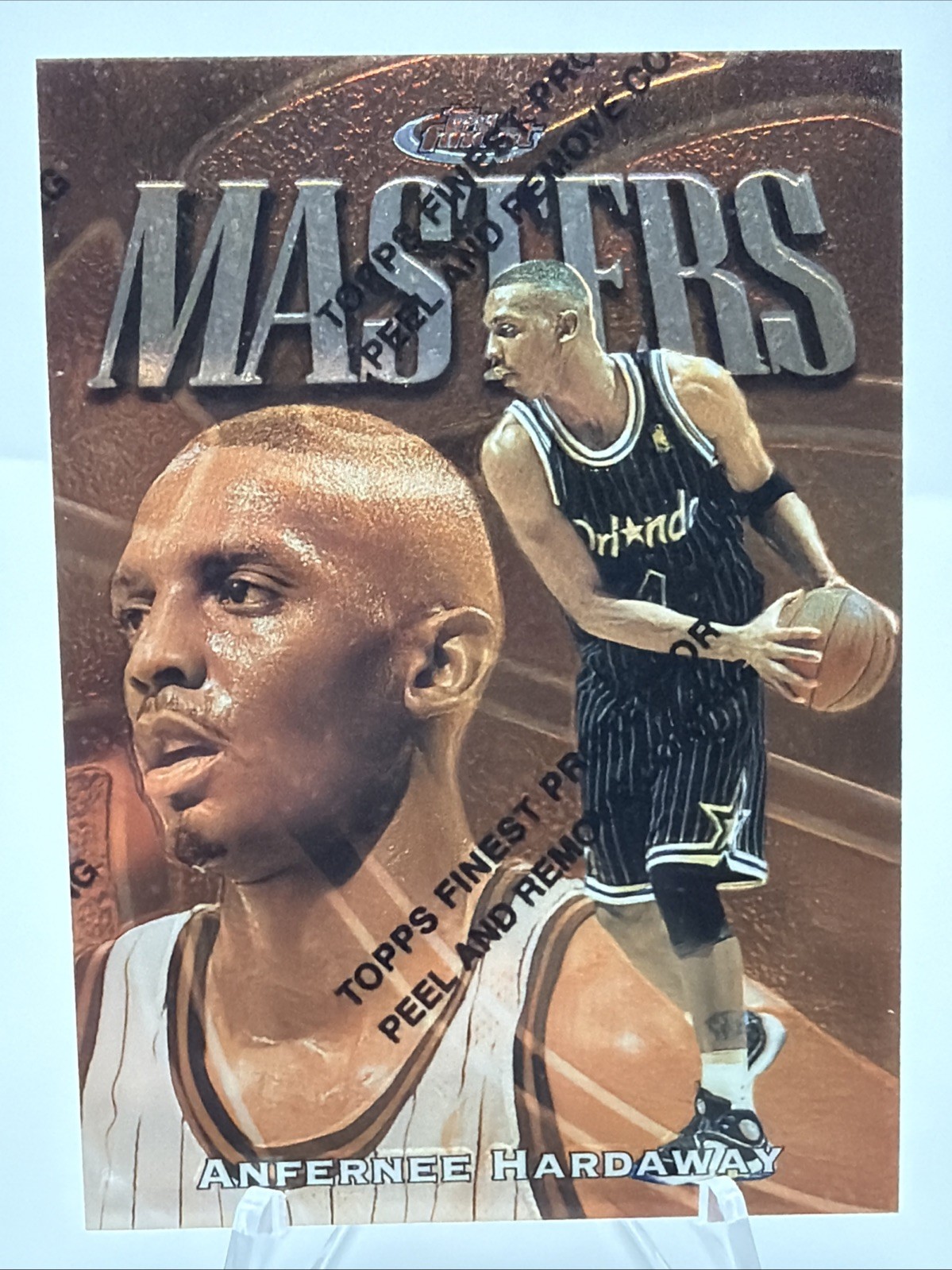1997-98 Topps Finest – Common Bronze Anfernee Hardaway #77
