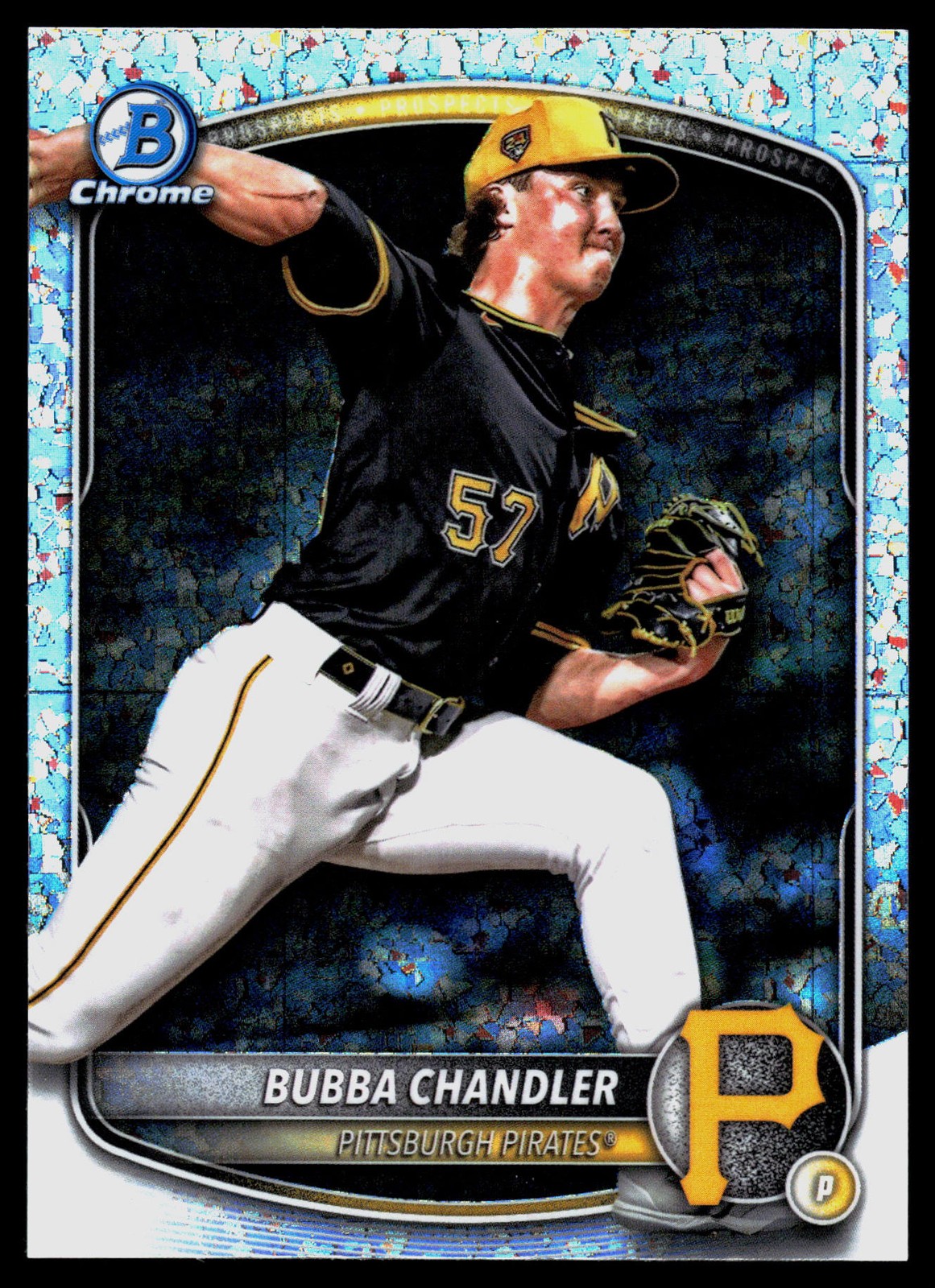 2025 Bowman Chrome Prospects Mini-Diamond Bubba Chandler #BCP-171