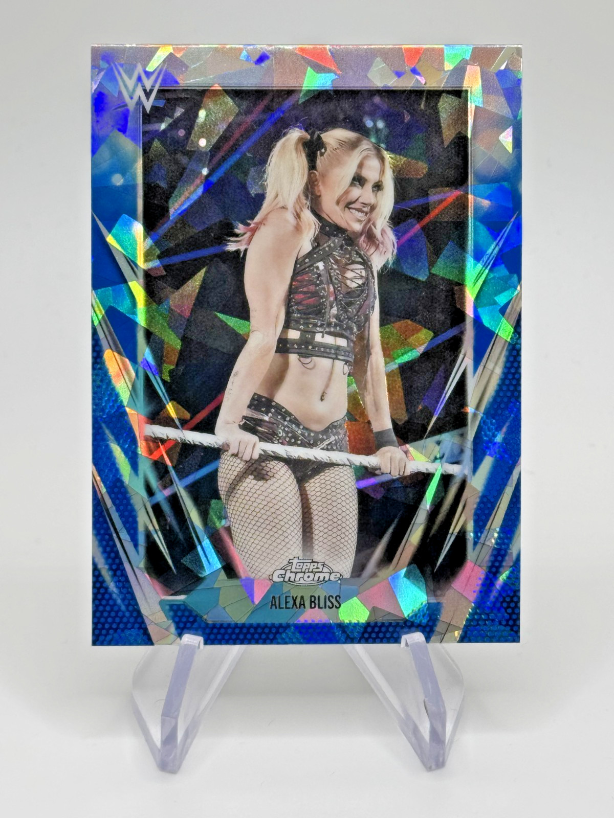 2026 Topps Chrome Sapphire WWE Alexa Bliss Blue Sapphire #64