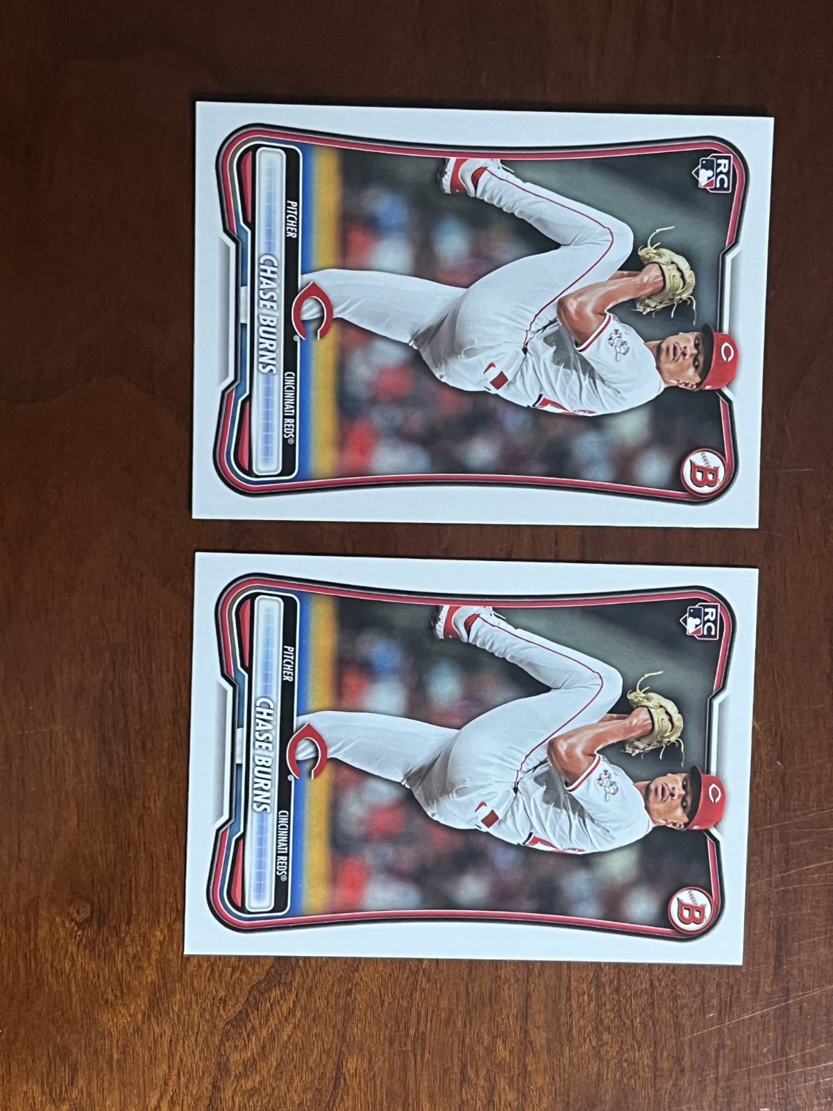 Chase Burns 2026 Bowman Baseball RC #3 X2