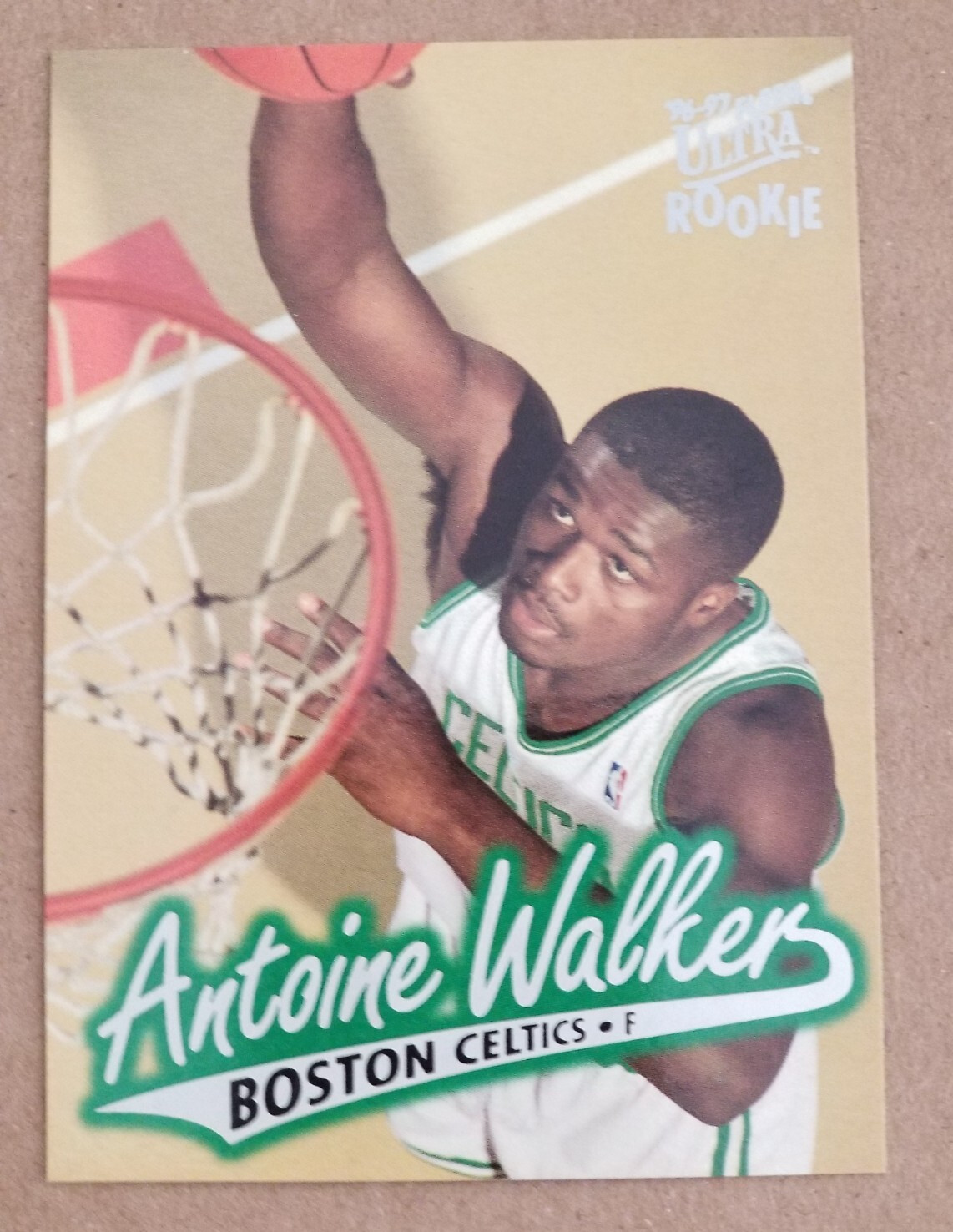 1996-97 Ultra #9 Antoine Walker RC Rookie Celtics
