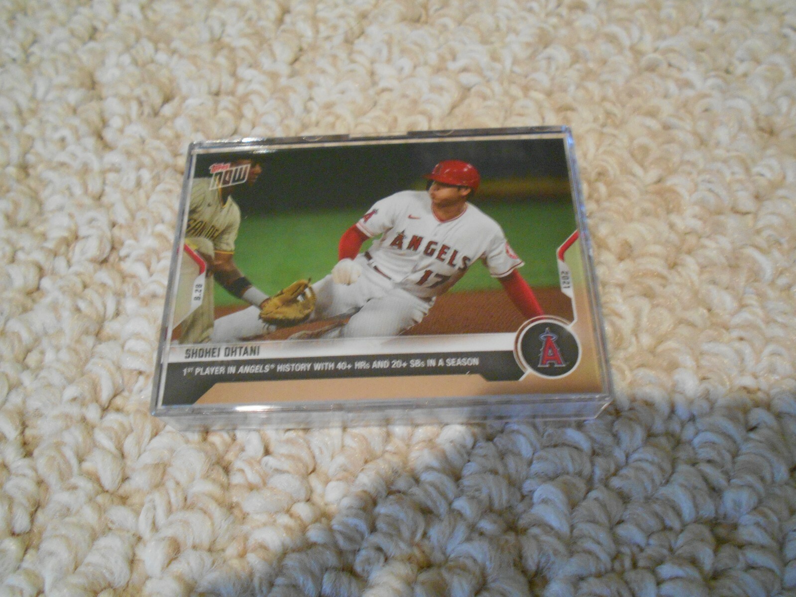 Topps Now 727 2021 Anaheim Angels Shohei Ohtani