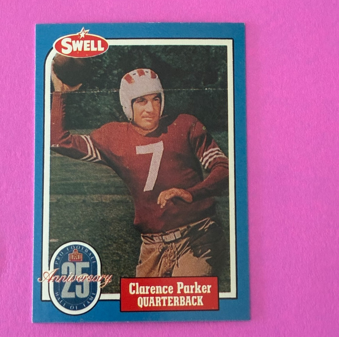 1988 Swell Football Greats #97 Clarence (Ace) Parker