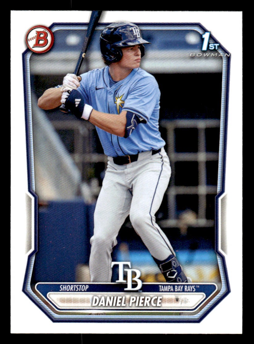 2026 Bowman #BP-77 Daniel Pierce Prospects Card Tampa Bay Rays