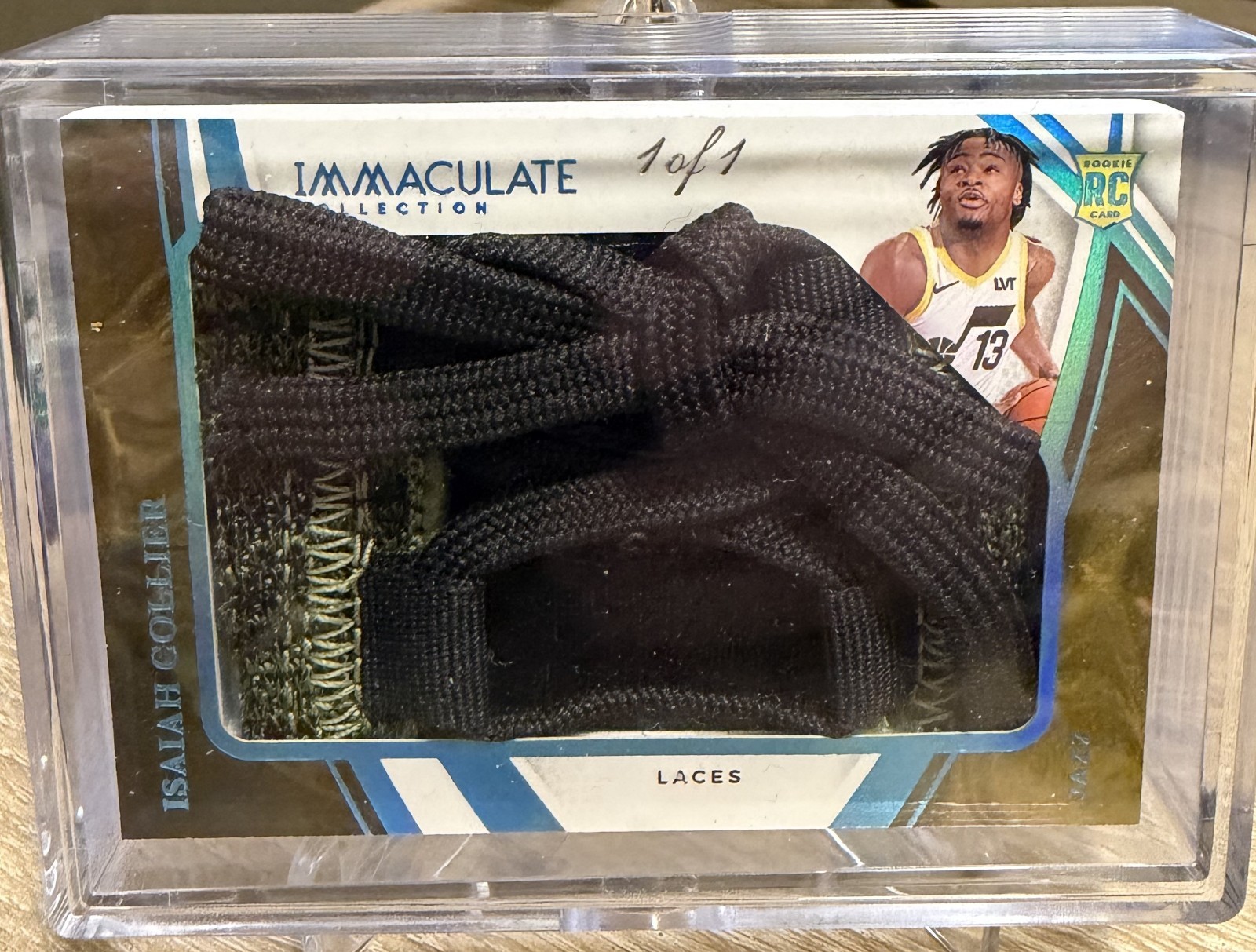 2024-25 Panini Immaculate Collection – Laces Isaiah Collier 1/1 (RC)