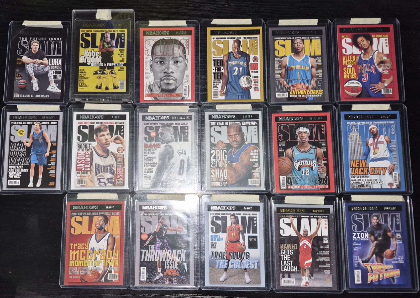 2020-2021 Nba Hoops Slam Magazine Insert 17 Card