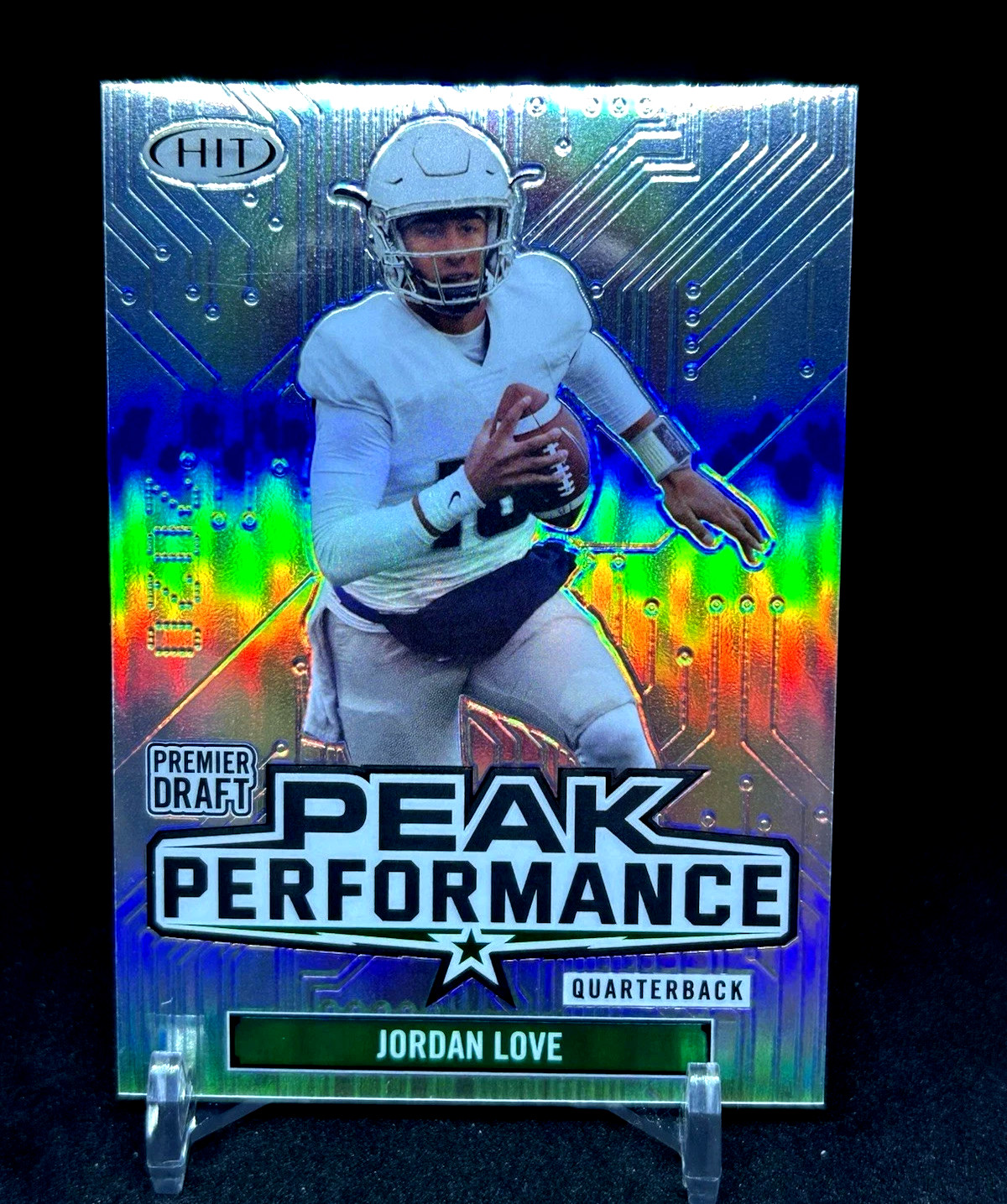 Jordan Love 2020 Sage Hit Peak Performance Silver Holo Rookie RC ~ FREE SHIPPING