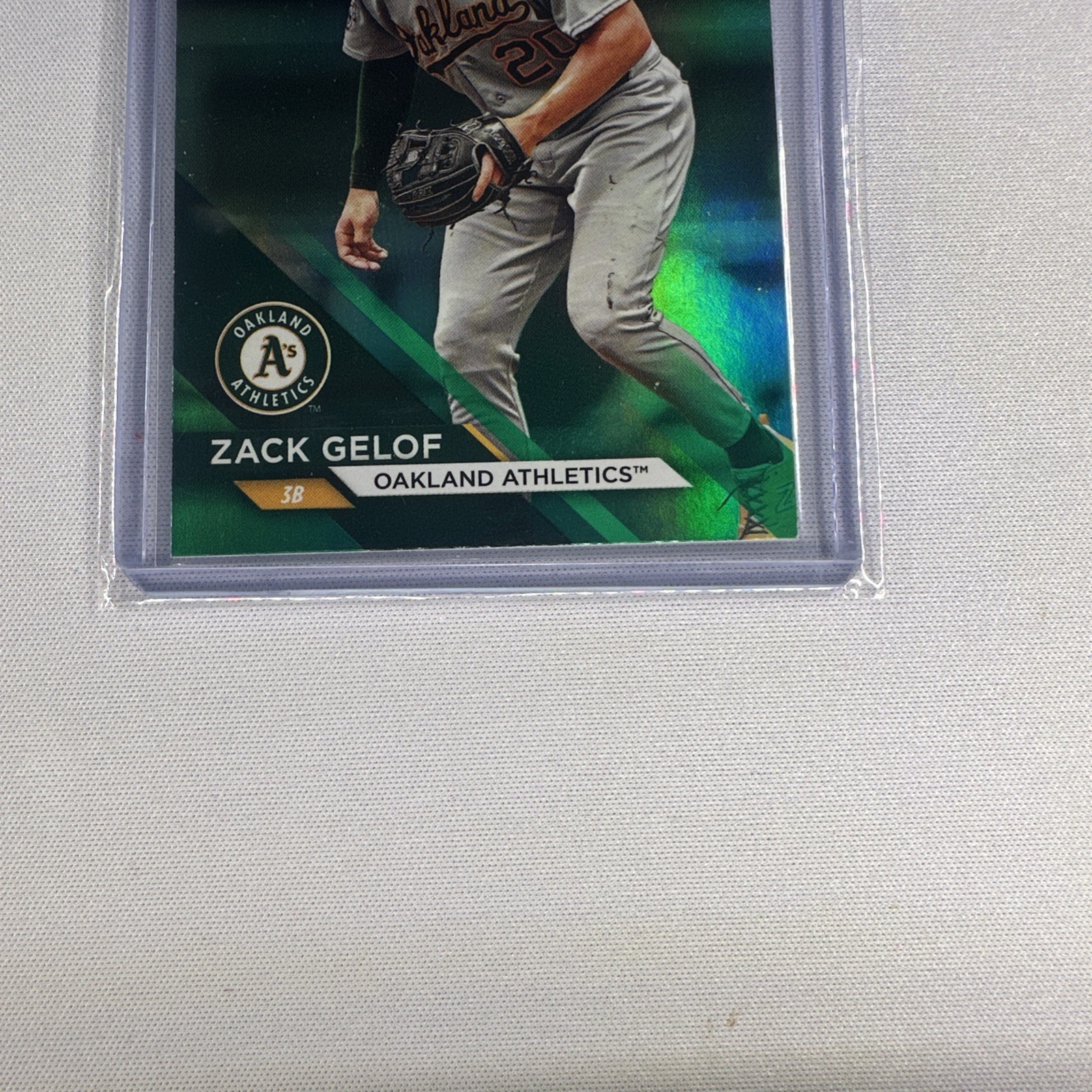 2024 Topps Flagship Collection – Zack Gelof #57 Green /99 (RC)