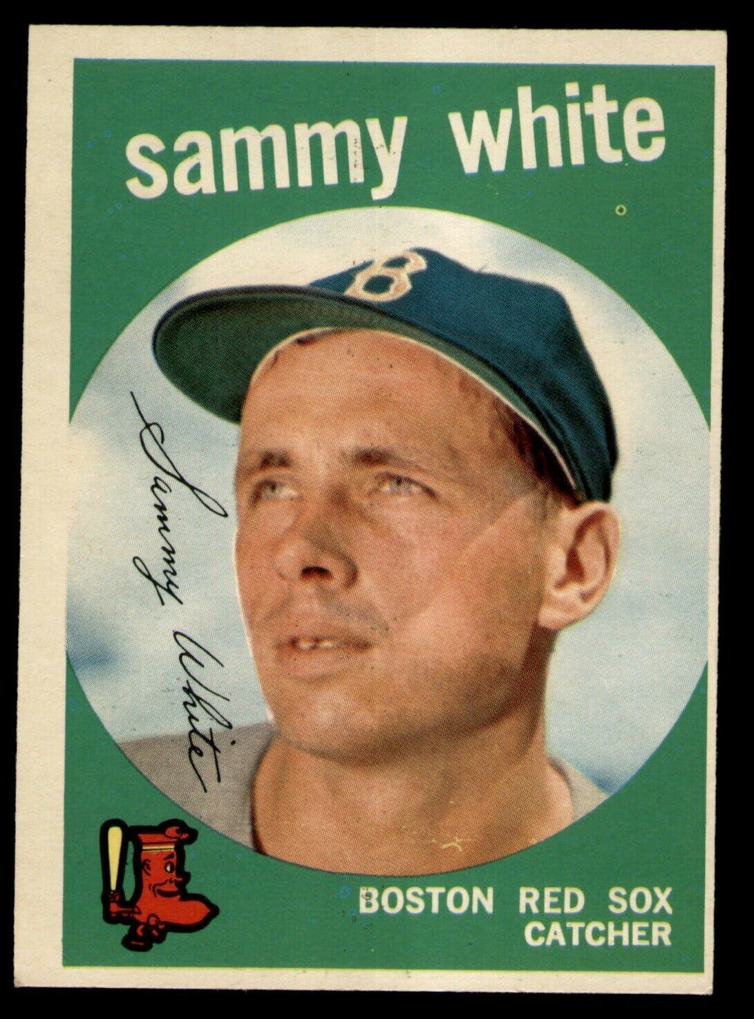1959 Topps #486 Sammy White EX