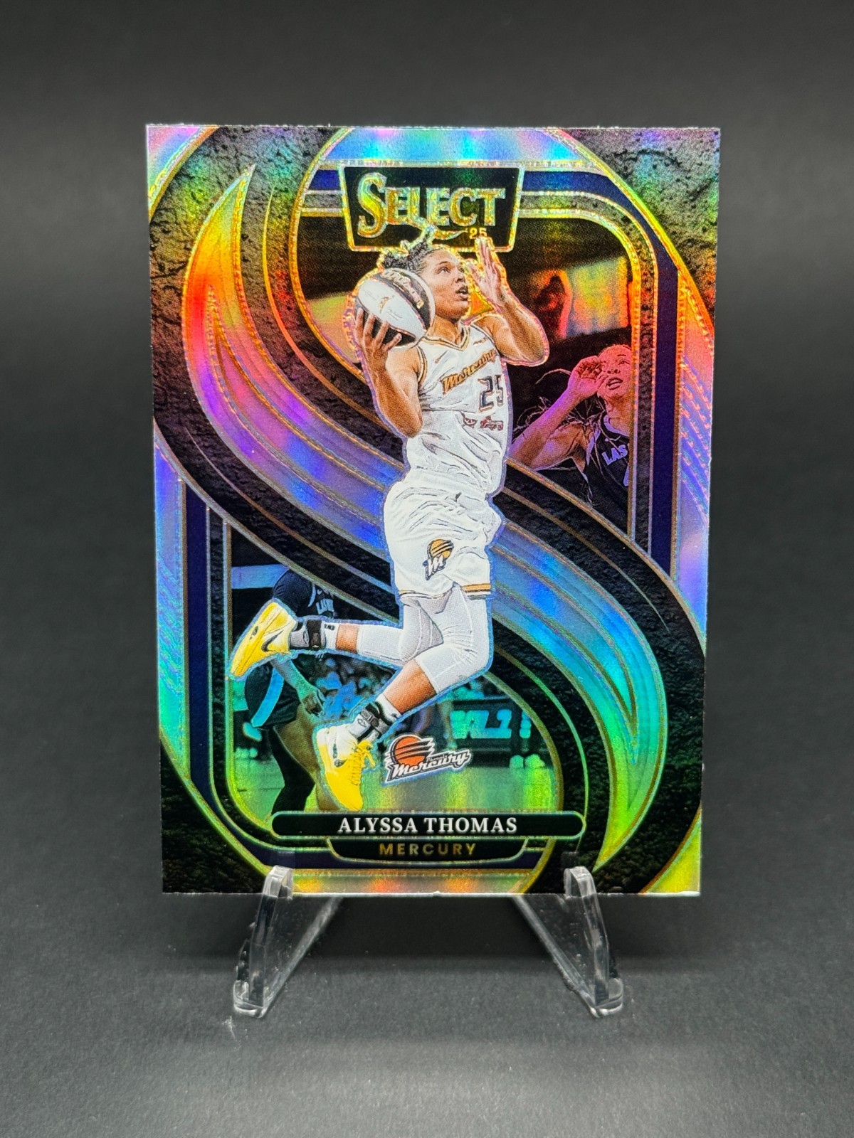 2025 WNBA Select Silver Prizm #166 Premier Alyssa Thomas