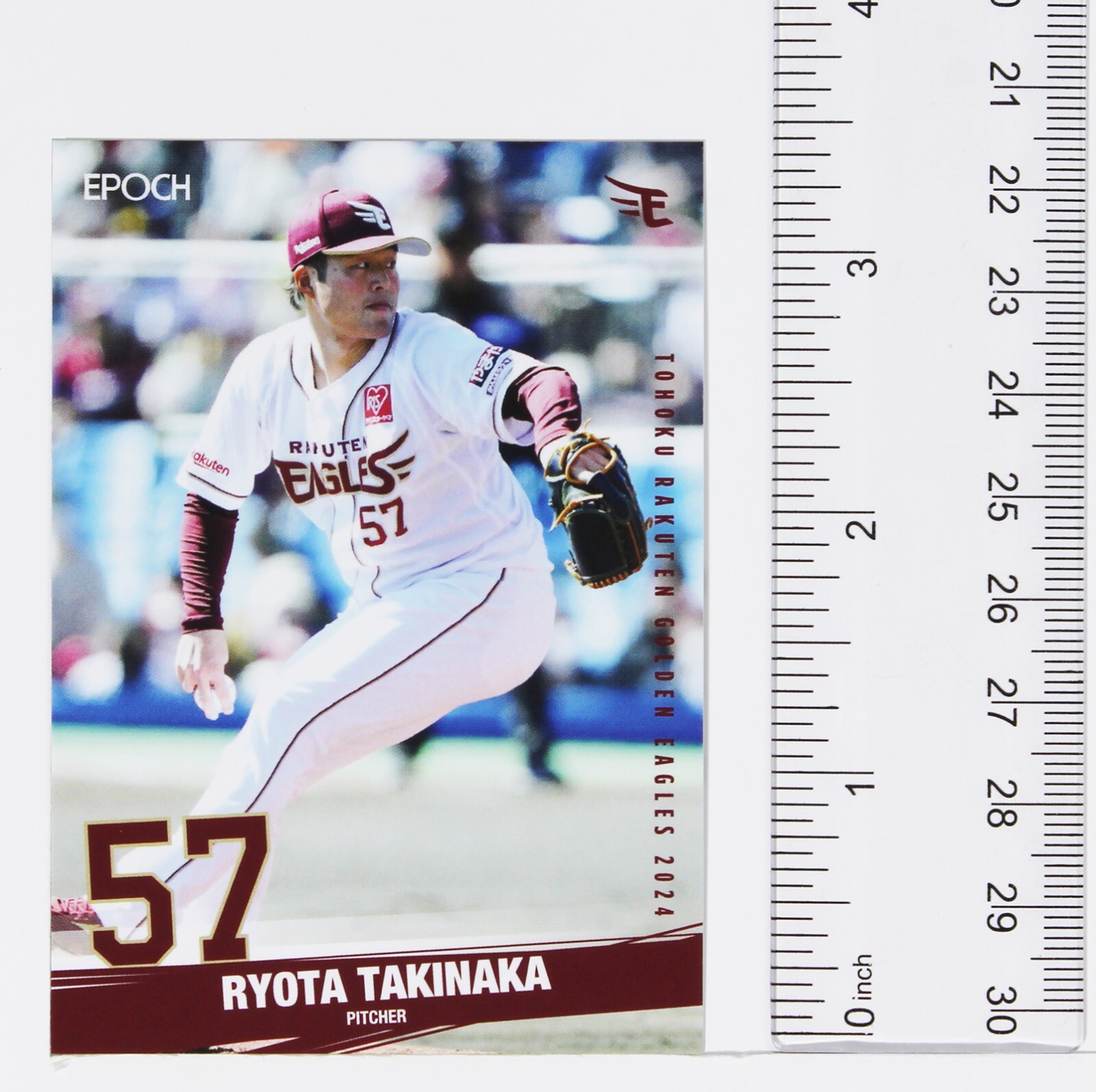 RYOTA TAKINAKA – 2024 Epoch Baseball Golden Eagles Trading Card