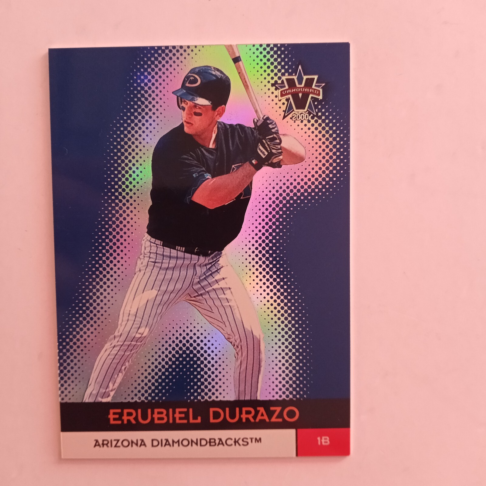 2000 Vanguard Arizona Diamondbacks Baseball Card #51 Erubiel Durazo