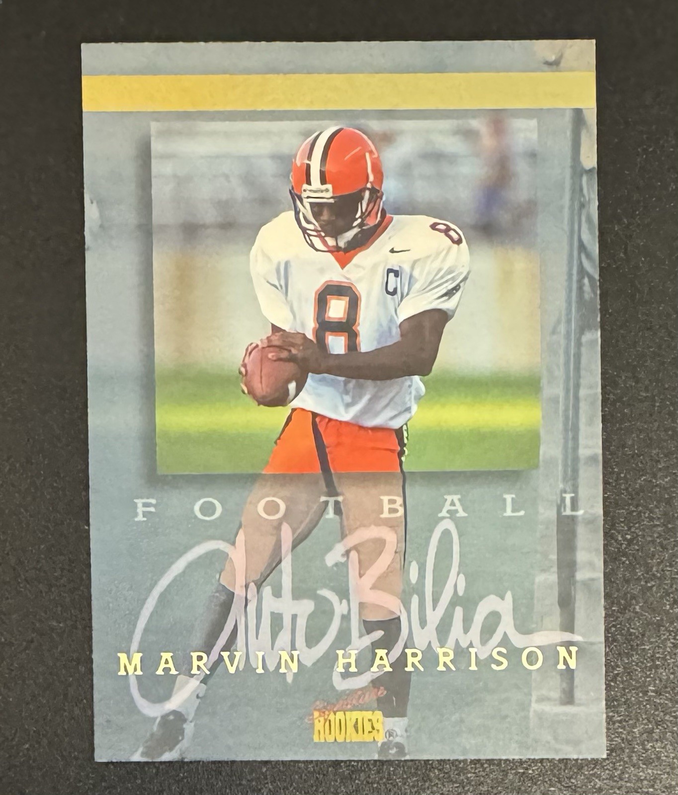 Marvin Harrison 1996 Signature Rookies Autobilia ROOKIE #39 – Syracuse Orange