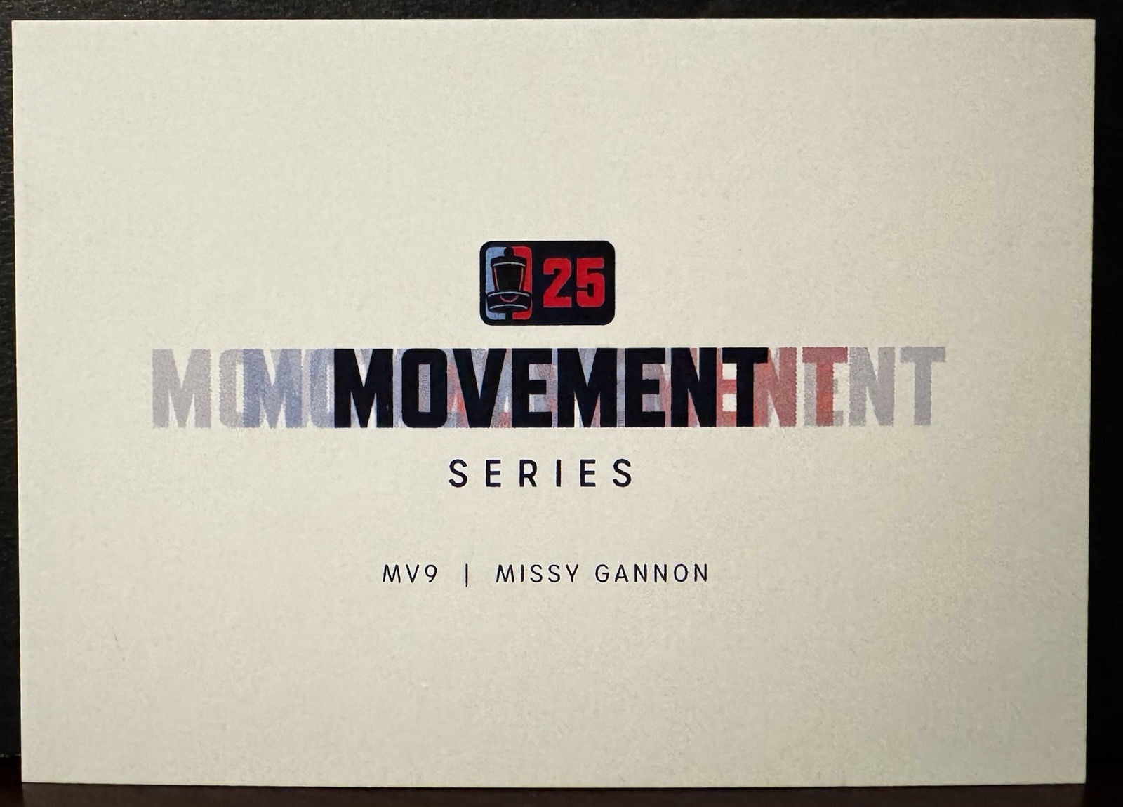 2025 DGPT Disc Golf Pro Tour Movement Series MV9 Missy Gannon